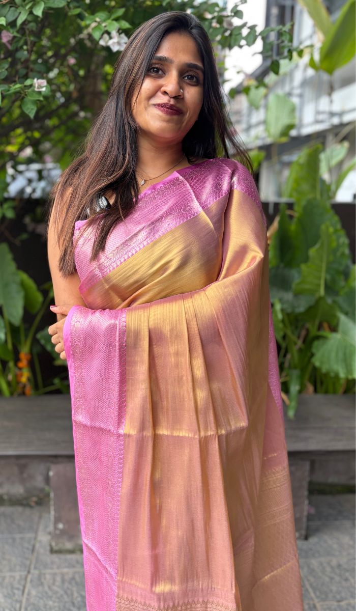 SEMI TISSUE SAREE 0505259