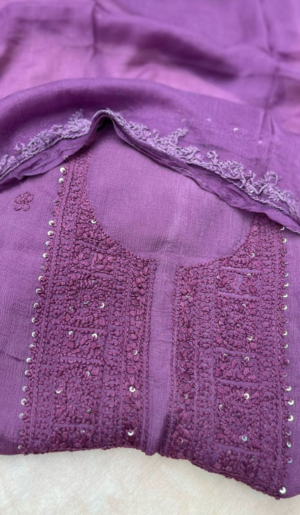 CHIKANKARI UNSTITCHED SALWAR 0905259