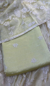 TISSUE UNSTITCHED SALWAR 22052517