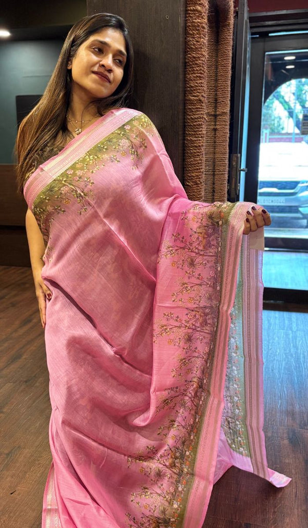 CHANDERI SAREE 22052529