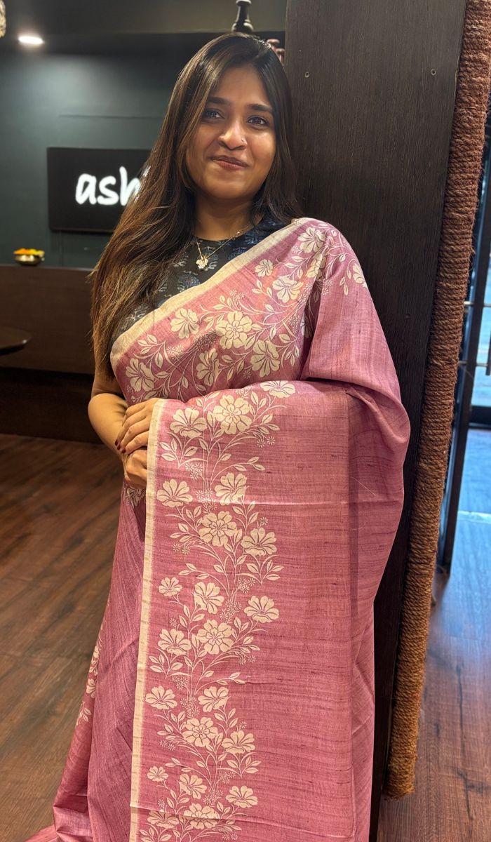 SEMI TUSSAR SAREE 22052546