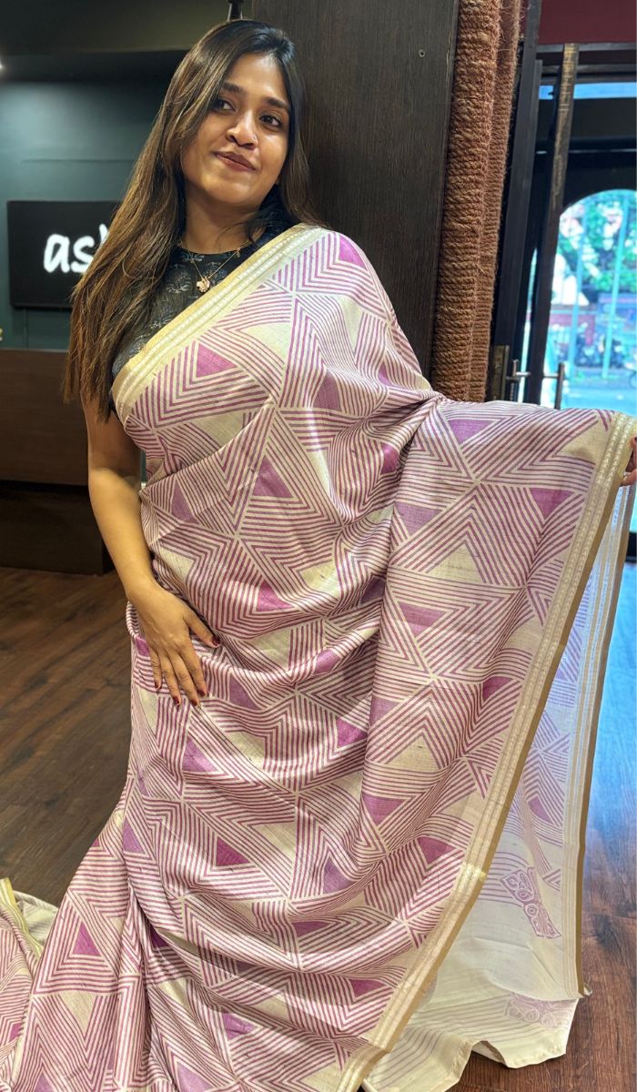 SEMI TUSSAR SAREE 22052564