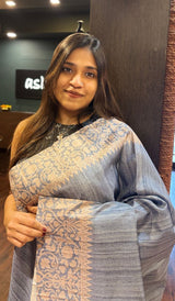 SEMI TUSSAR SAREE 22052554