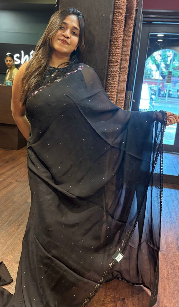 ORGANZA SAREE 22052599