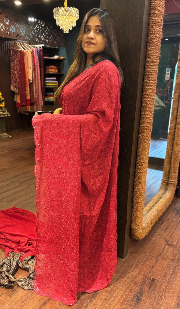 GEORGETTE SAREE 220525126
