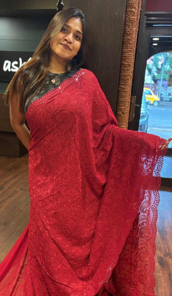 GEORGETTE SAREE 220525126