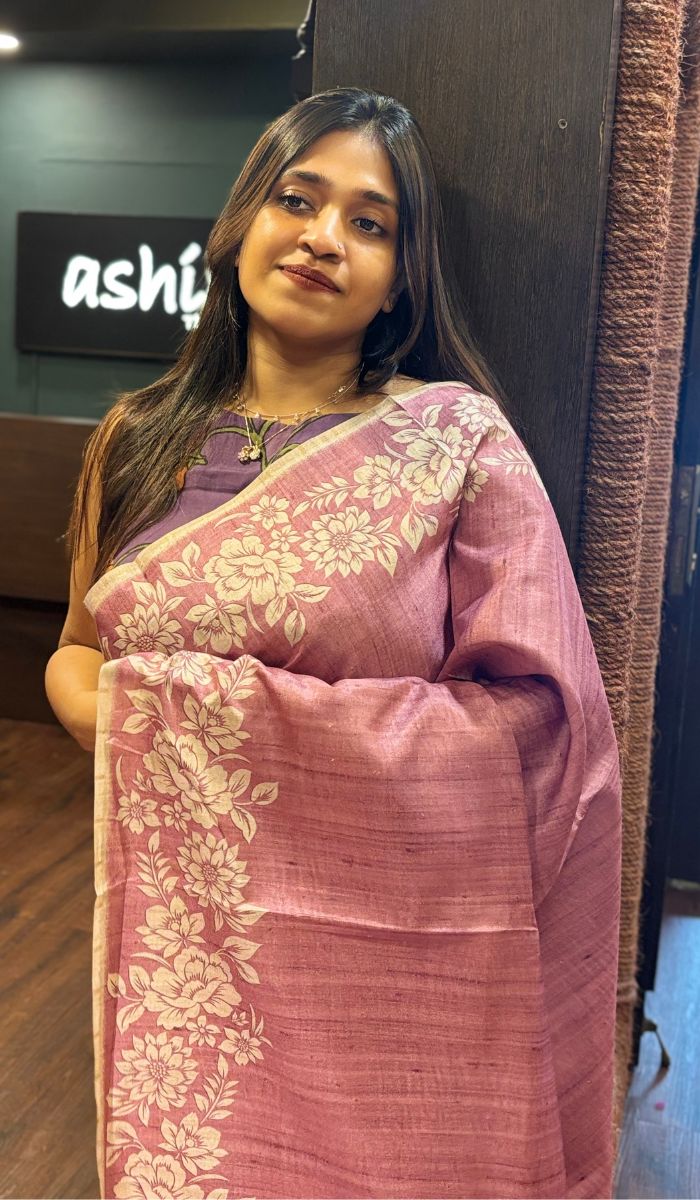 SEMI TUSSAR SAREE 22052548