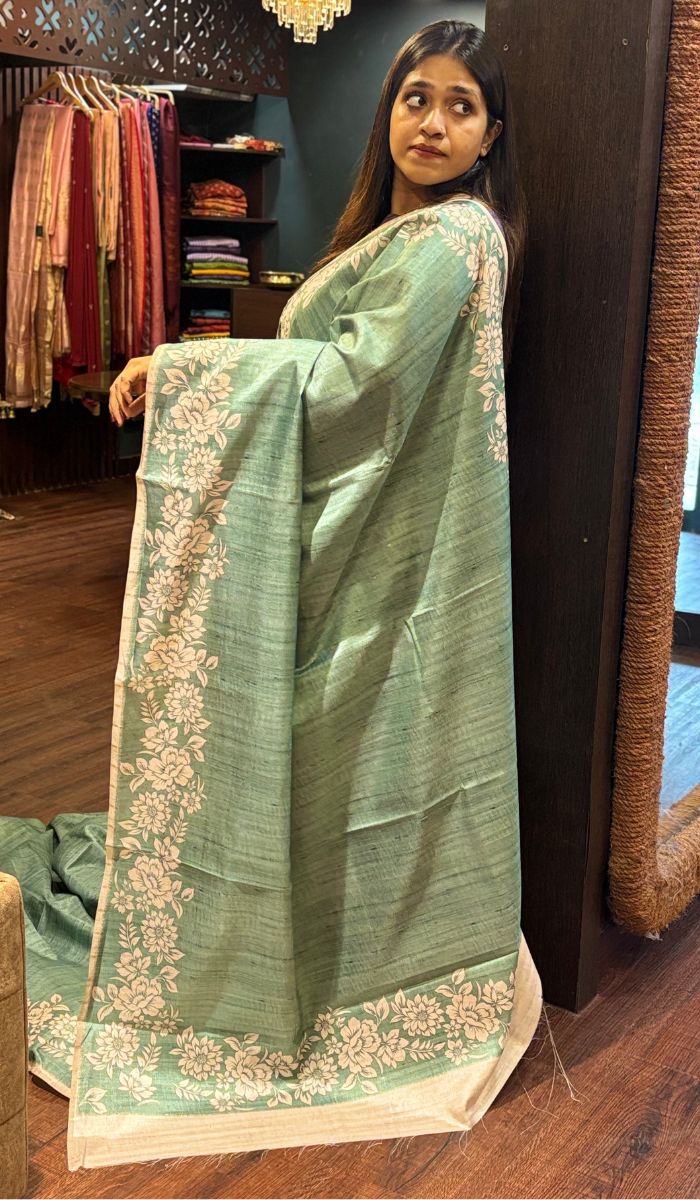 SEMI TUSSAR SAREE 22052552