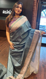 SEMI TUSSAR SAREE 22052569