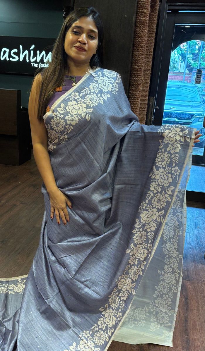 SEMI TUSSAR SAREE 22052549