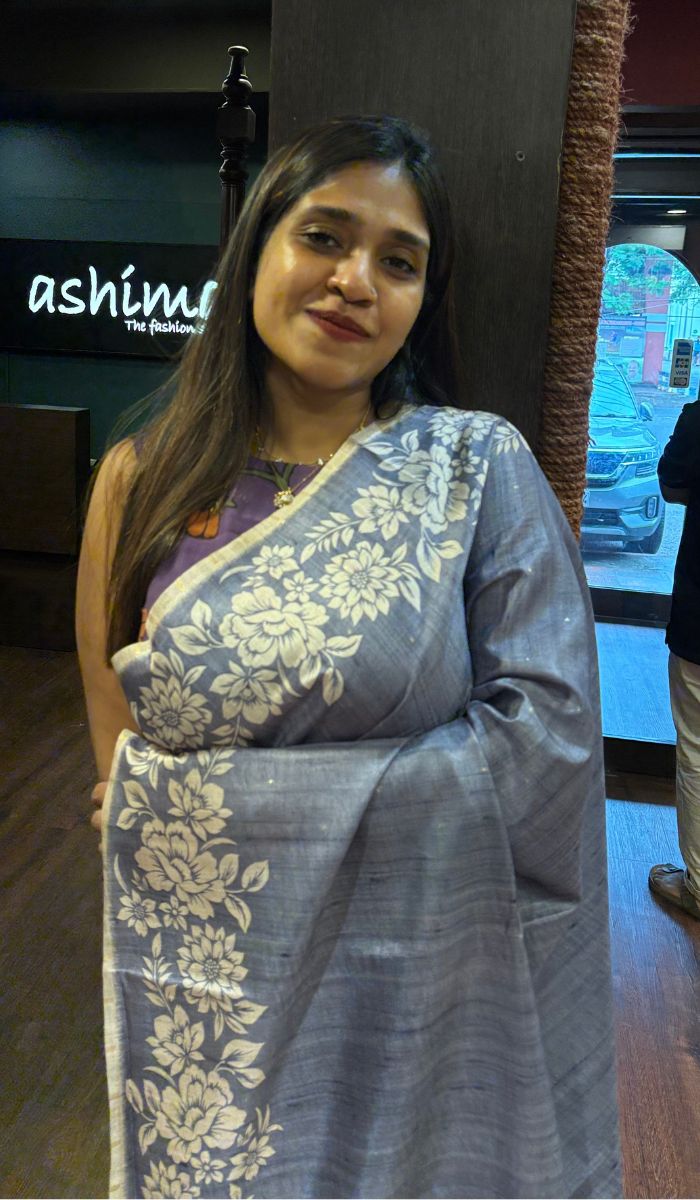 SEMI TUSSAR SAREE 22052549