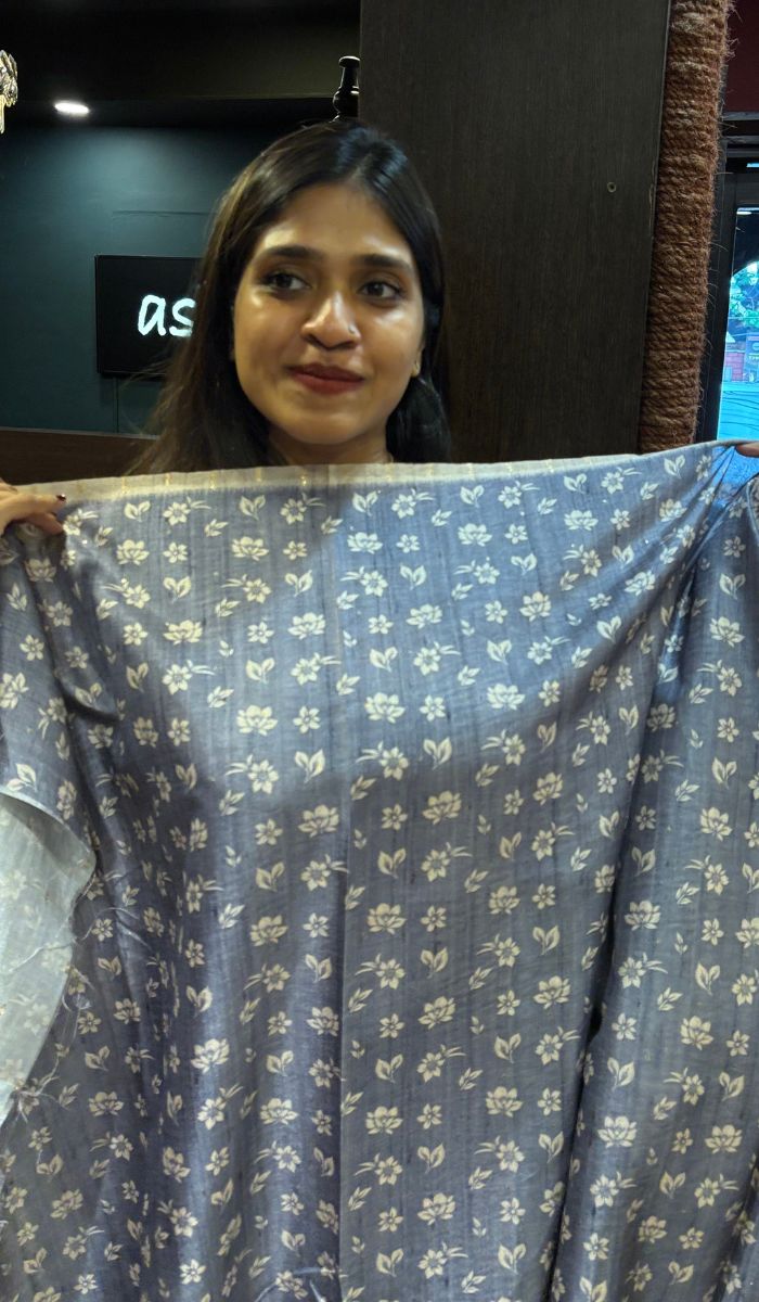 SEMI TUSSAR SAREE 22052549