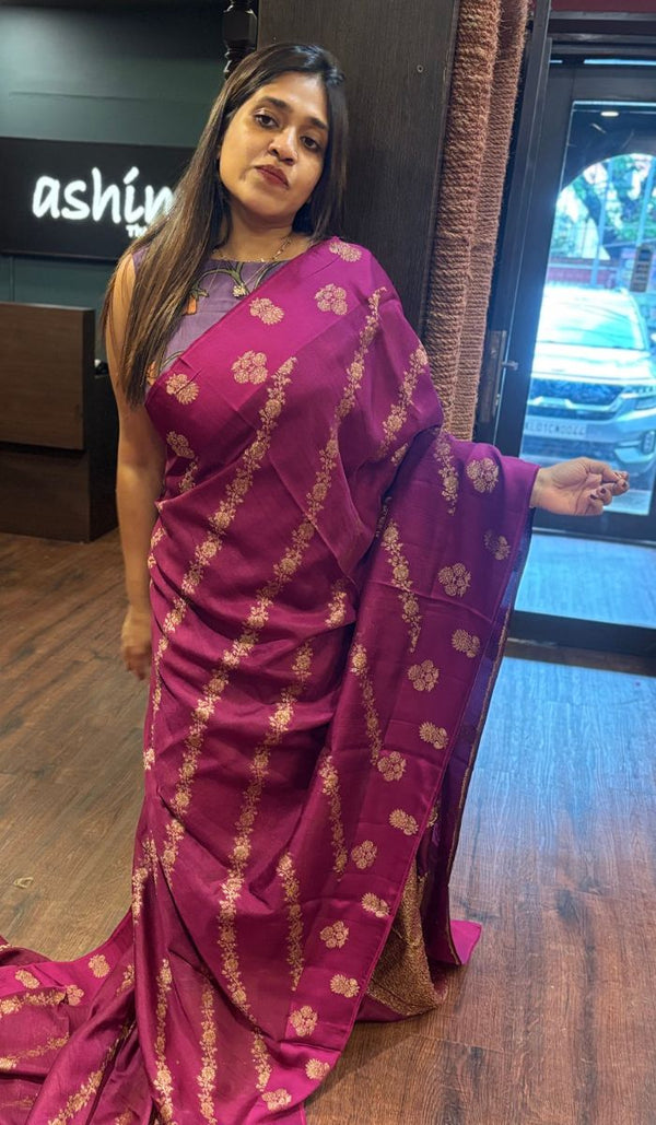 SEMI TUSSAR SAREE 24052523