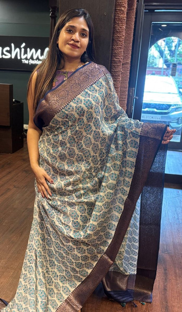 CHANDERI SAREE 24052546