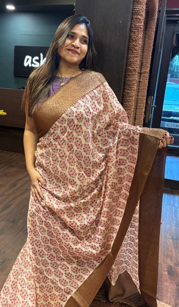 CHANDERI SAREE 24052547