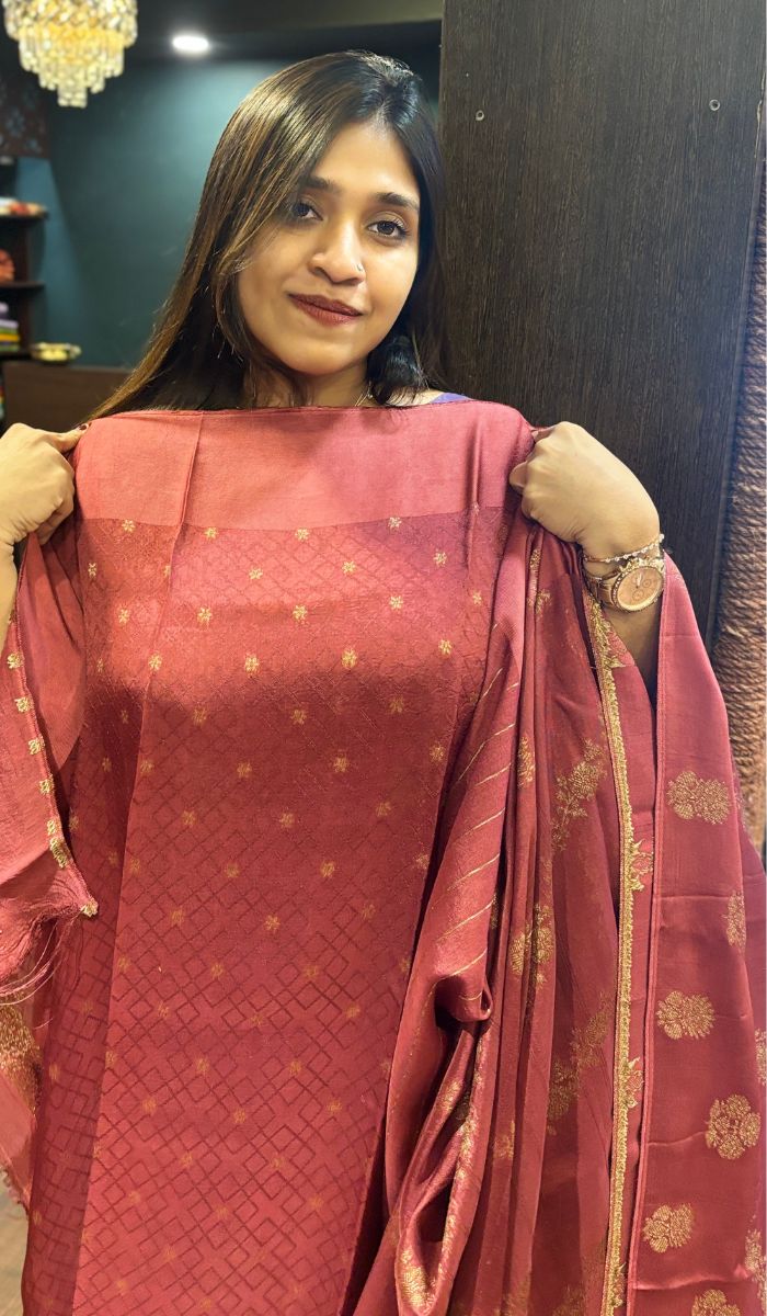 SATIN TUSSAR SAREE 24052526