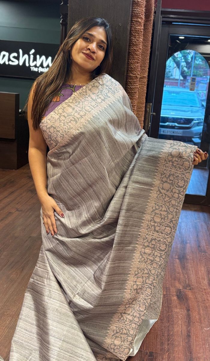 SEMI TUSSAR SAREE 22052556
