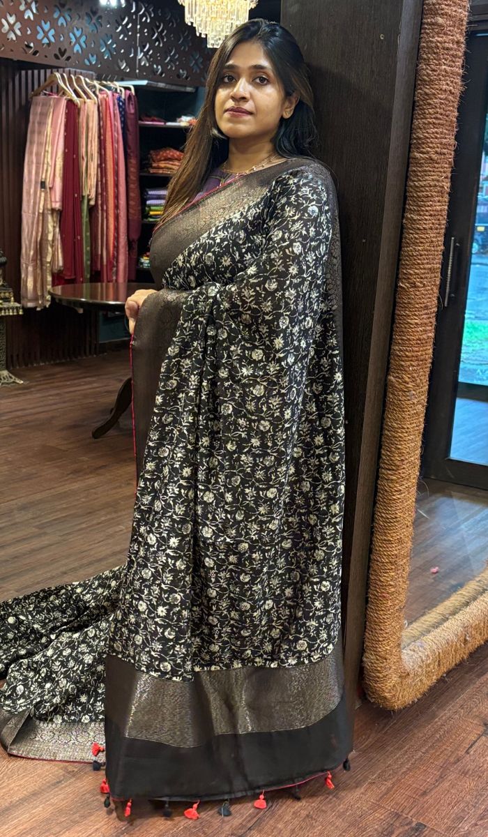 CHANDERI SAREE 24052542