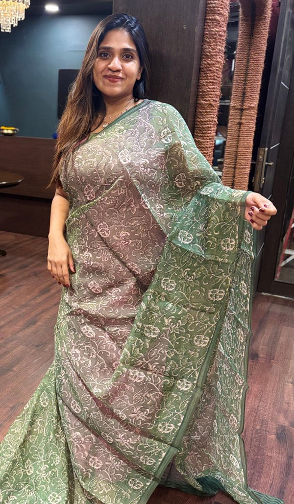 KORA CHANDERI SAREE 260525127