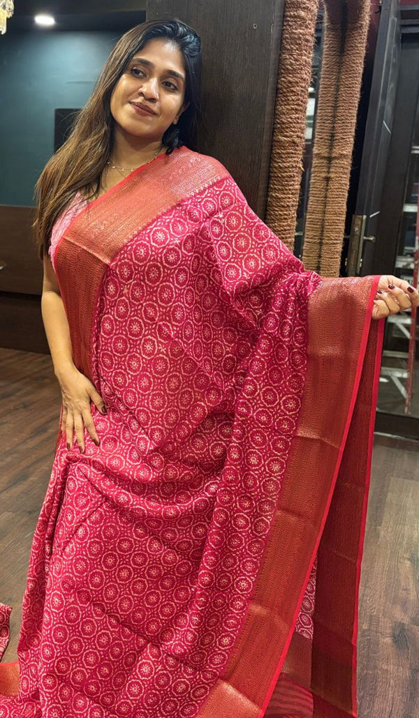 CHANDERI SAREE 260525171