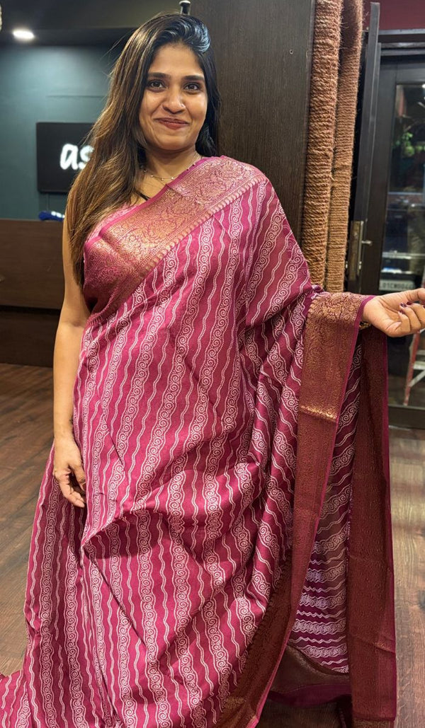CHANDERI SAREE 260525174