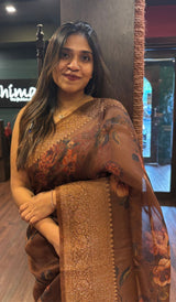 ORGANZA SAREE 2805255