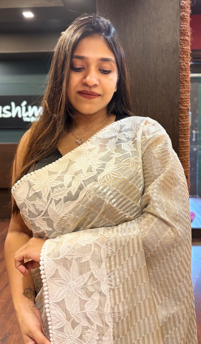 ORGANZA SAREE 0106251
