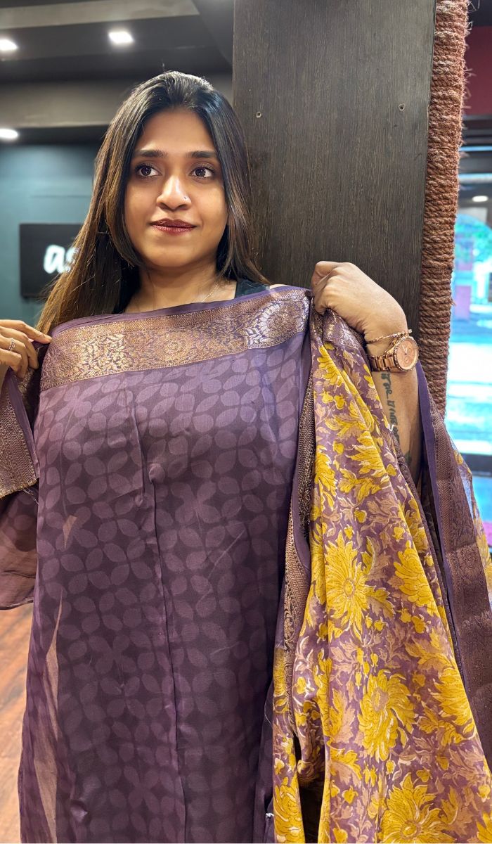 CHANDERI SAREE 30052543