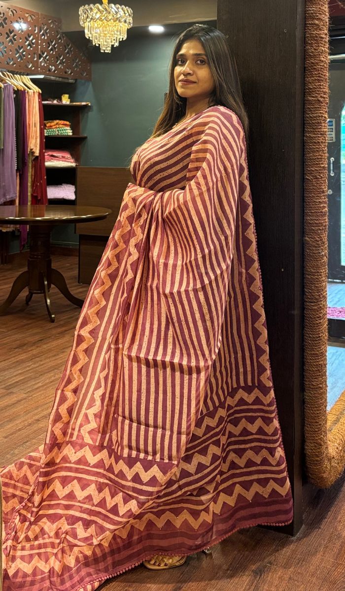 KORA CHANDERI SAREE 30052559