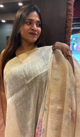 LINEN SAREE 27052514