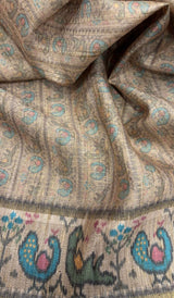 SEMI TUSSAR SAREE 13052533