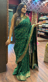 SEMI TUSSAR SILK SAREE 0107251