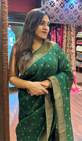 SEMI TUSSAR SILK SAREE 0107251