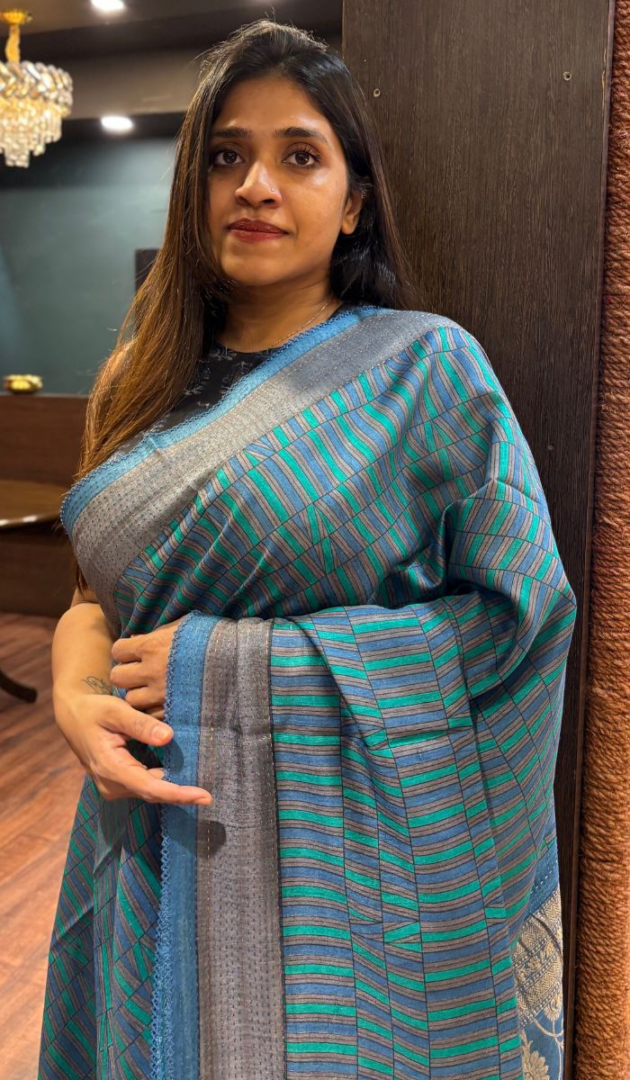 DESI TUSSAR SAREE 07072519