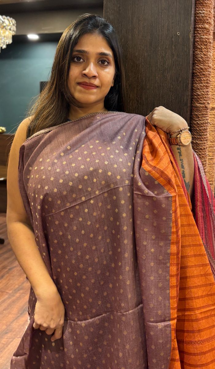 DESI TUSSAR SAREE 07072521