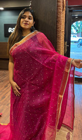ORGANZA SAREE 07072528