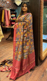 DESI TUSSAR SAREE 07072526