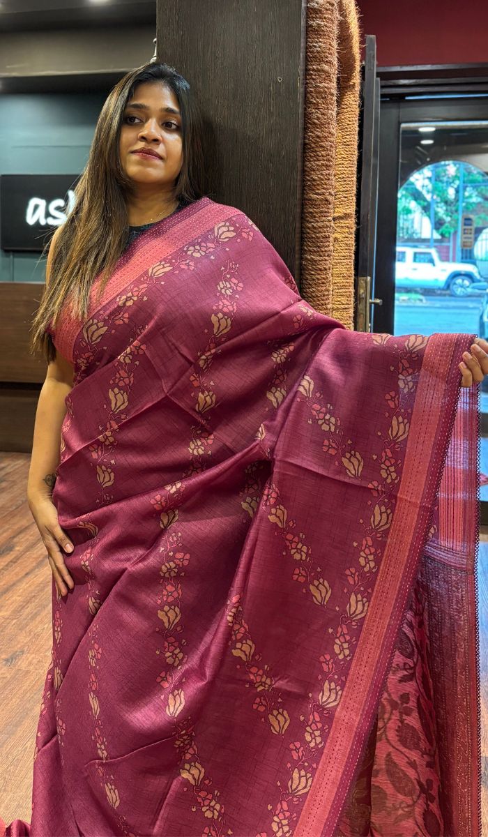 DESI TUSSAR SAREE 07072516