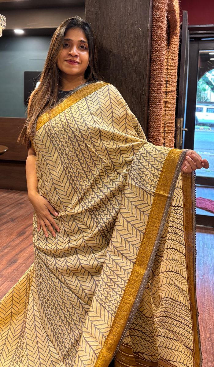 DESI TUSSAR SAREE 07072513