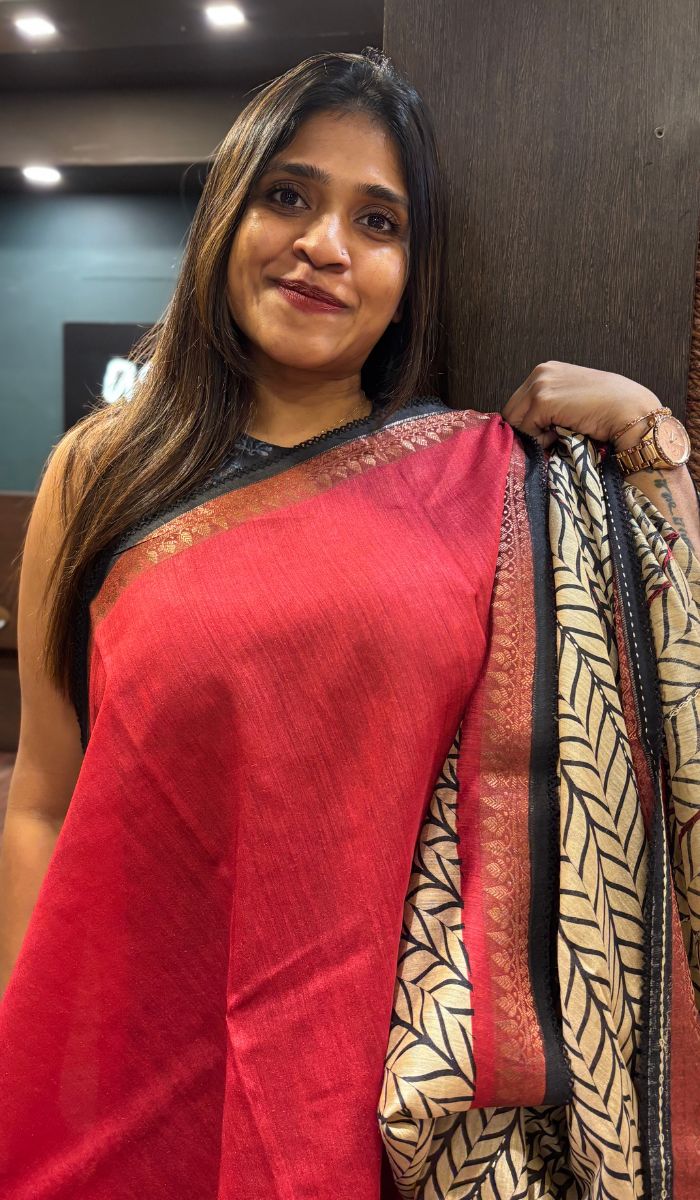 DESI TUSSAR SAREE 07072512