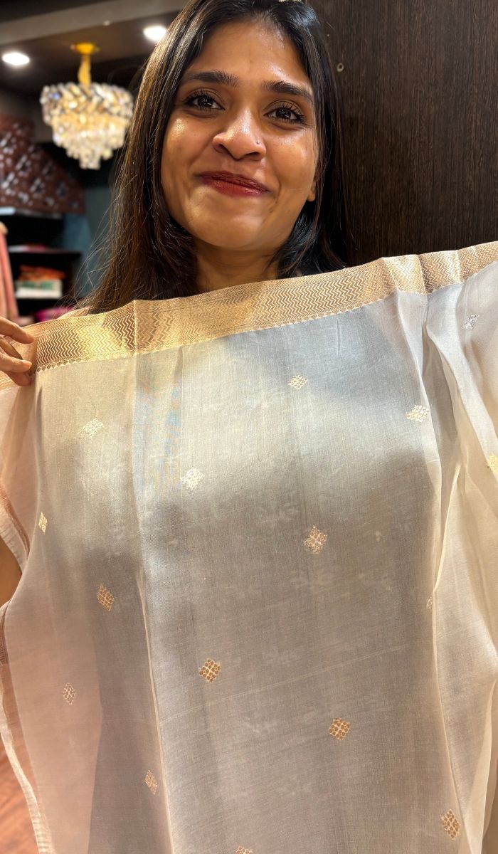 KORA ORGANZA SAREE 06072513