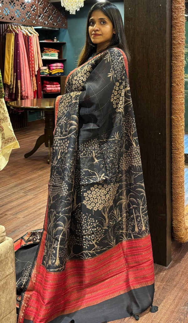 DESI TUSSAR SAREE 0707256