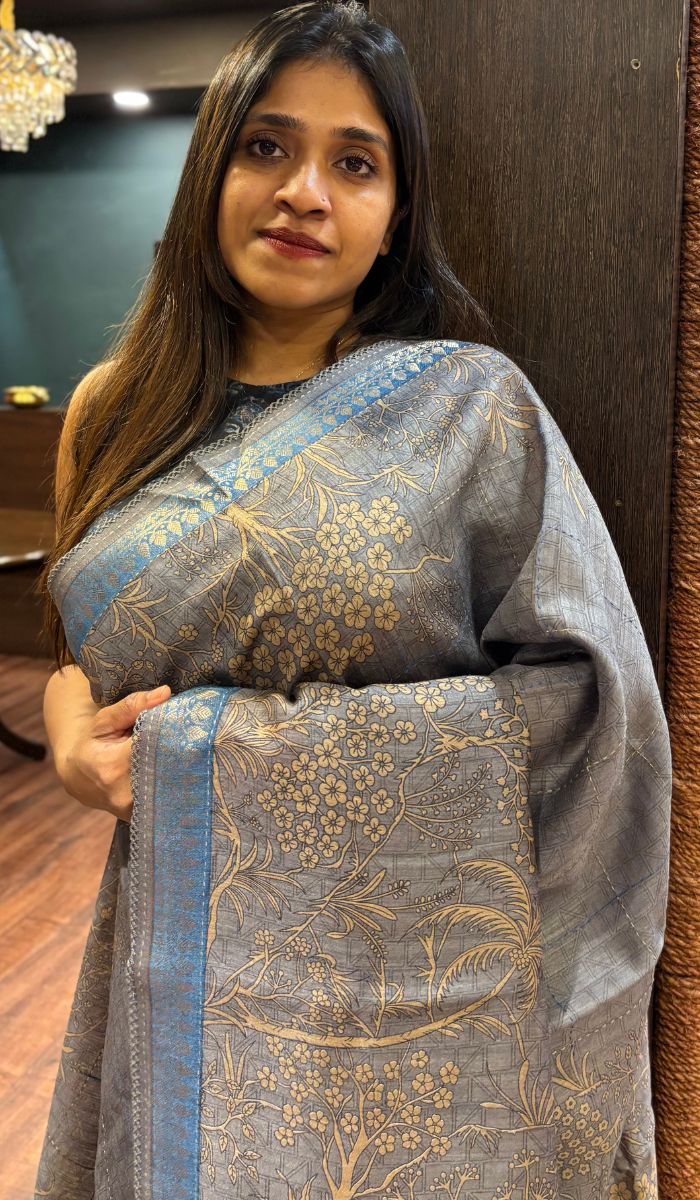 DESI TUSSAR SAREE 0707257