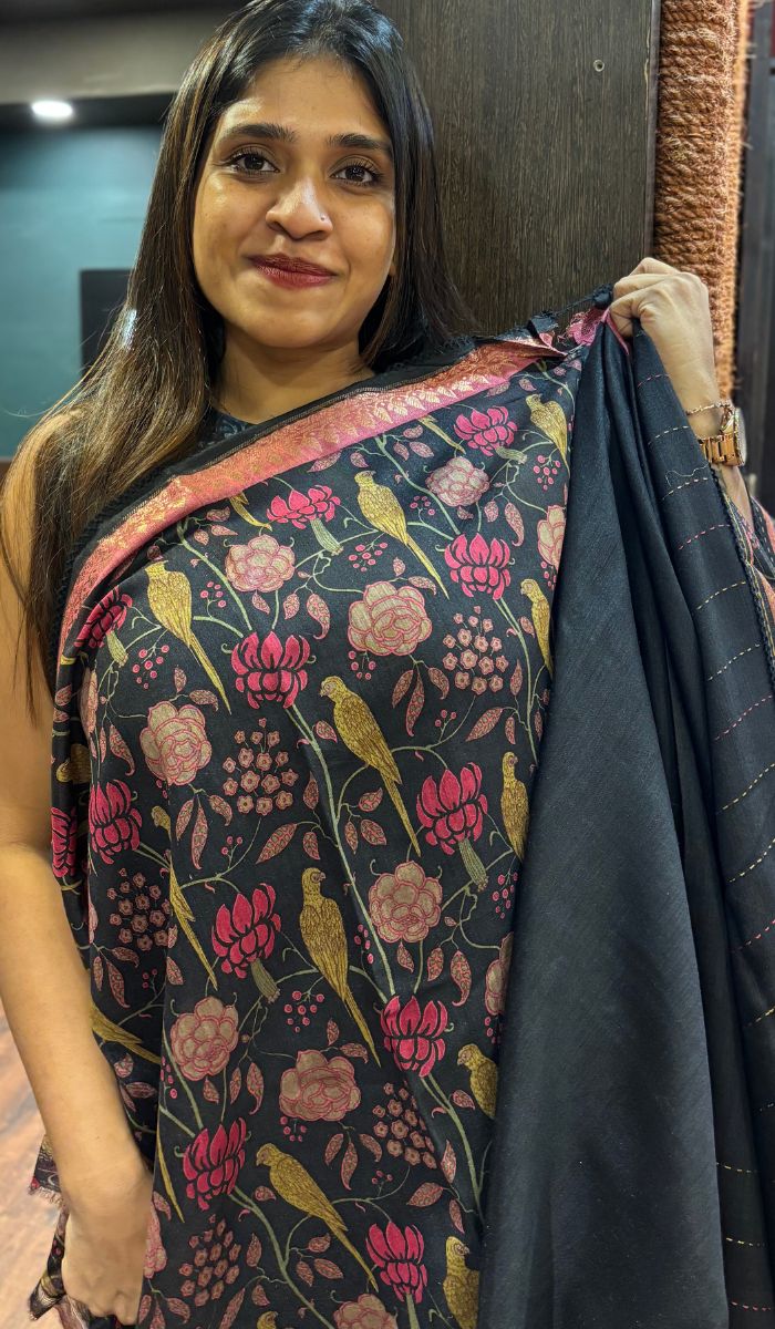DESI TUSSAR SAREE 07072515