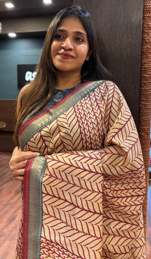 DESI TUSSAR SAREE 0707258