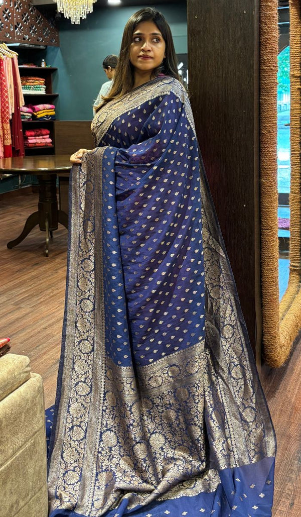 VISCOSE GEORGETTE SAREE 1307251