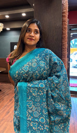 MALAI CHANDERI SAREE 04052528