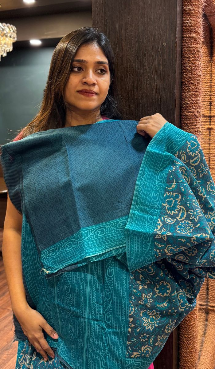 MALAI CHANDERI SAREE 04052528