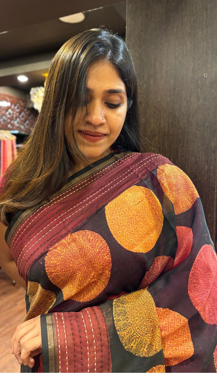 CHANDERI SAREE 10072517