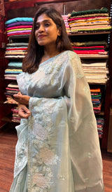 ORGANZA SAREE 10072532